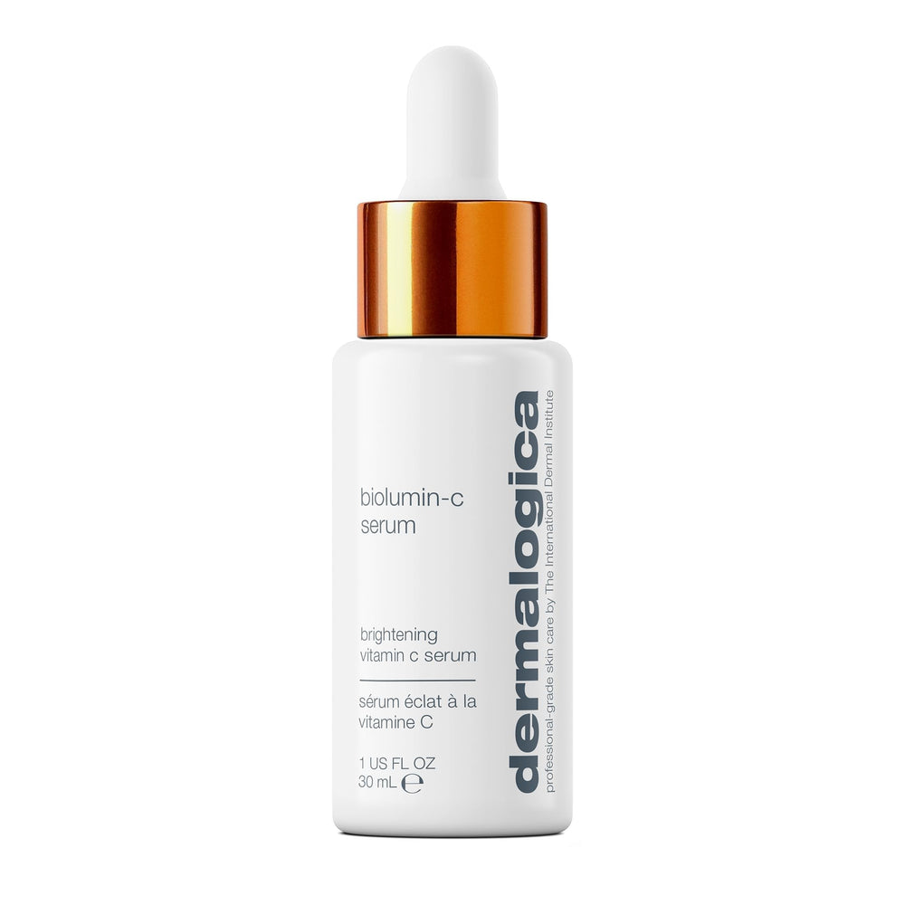 Dermalogica Biolumin-C Serum, flacon élégant pour une application précise et lumineuse.