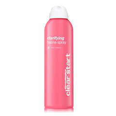 Dermalogica Clear Start bacné spray sur flacon, ciblage des pores du dos.