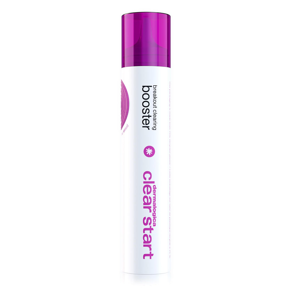 Dermalogica Clear Start Booster : bouteille pratique prête à usage rapide.