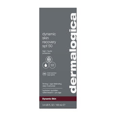 Dermalogica Dynamic Skin Recovery SPF50 — pompe facile d application, usage rapide et propre.