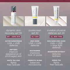 Dermalogica Dynamic Skin Recovery SPF50 – Protection UVA/UVB pour une peau protégée contre les dommages.