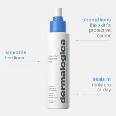 Dermalogica ingrédients acide hyaluronique et ceramides, barrière renforcée.