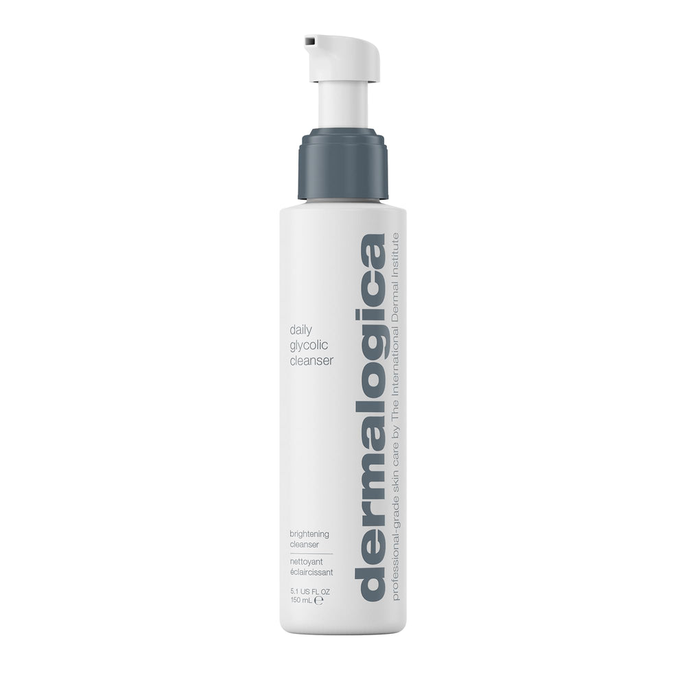 Dermalogica Nettoyant Quotidien à l’acide glycolique – bouteille élégante affichant le soin