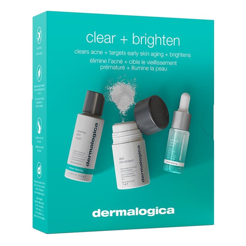 Dermalogica nettoyant visage purifiant, pour une peau claire et fraîche.