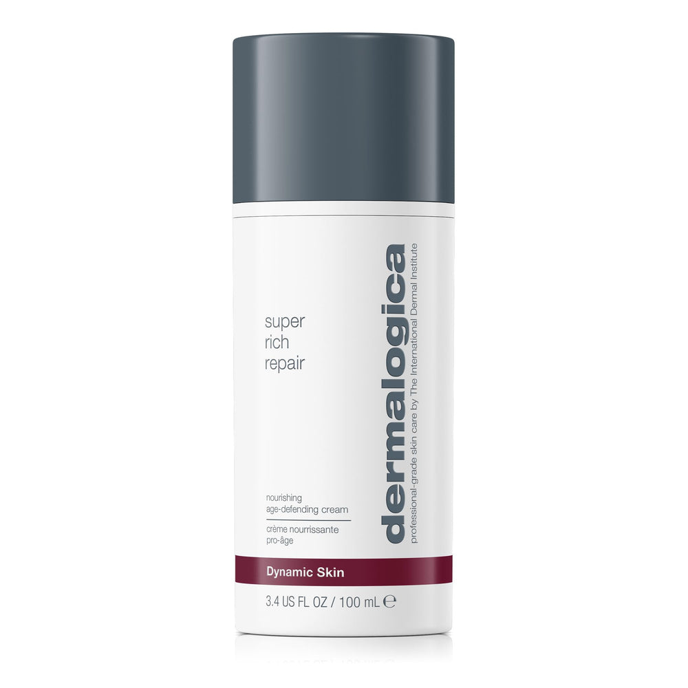 Dermalogica Super Rich Repair – bouteille 100 ml, hydratation en profondeur pour peaux sèches.