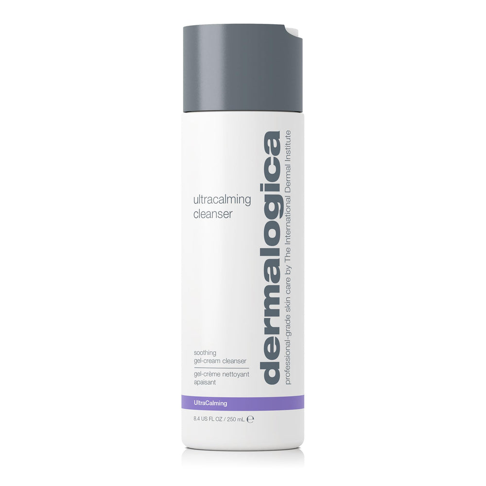 Dermalogica Ultracalming Cleanser – bouteille, nettoyage doux pour peau sensible et réactive.