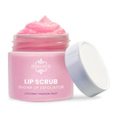 Dermasuri pot gommage lèvres montrant la texture exfoliante et douce.