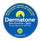 Dermatone baume protection visage et lèvres SPF23, idéal pour le soleil.