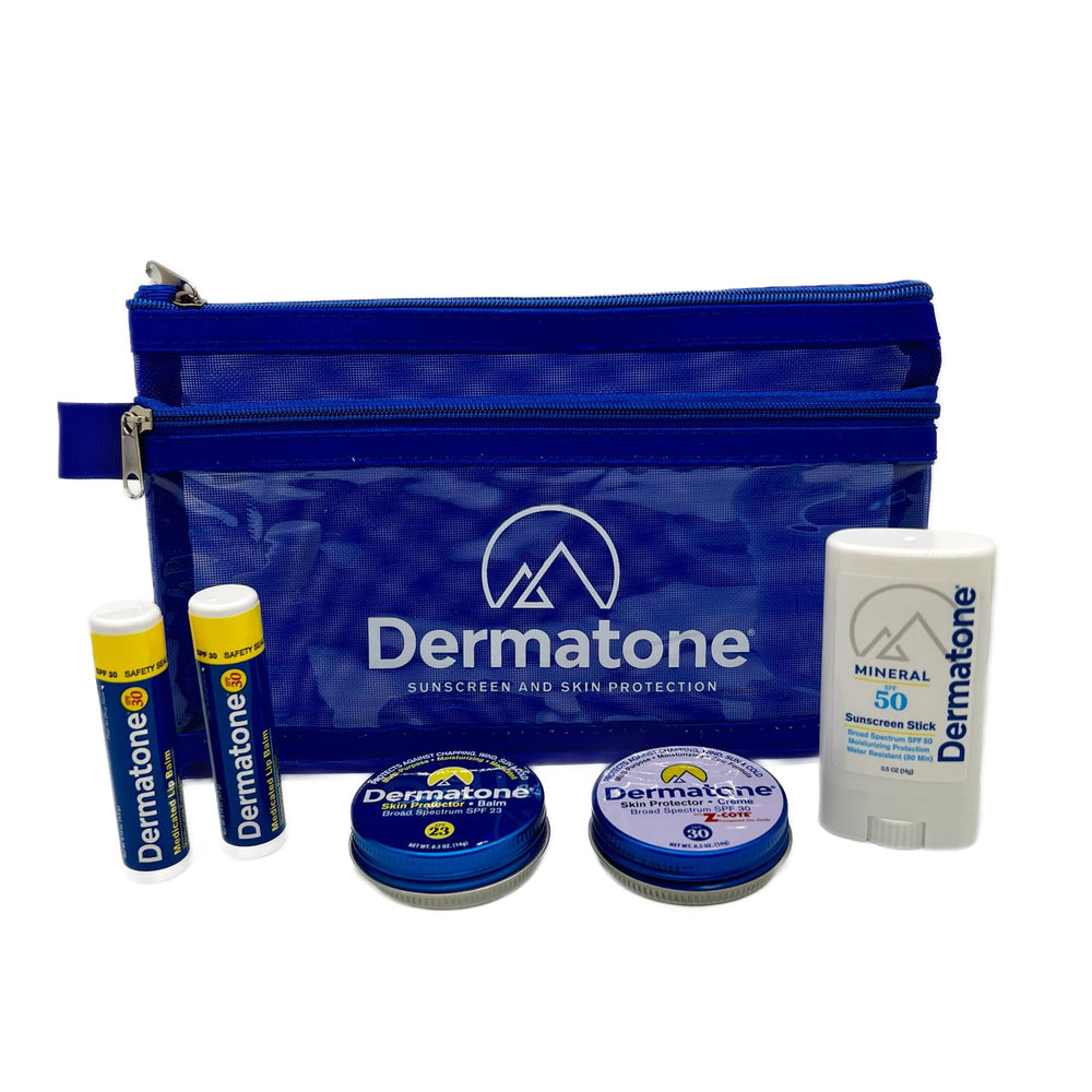 Coffret Dermatone protection extérieure, boîte classique prête pour les sorties en plein air.