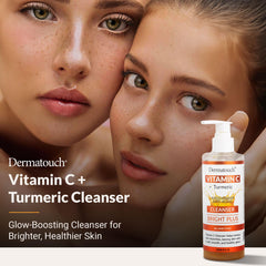 DERMATOUCH mousse légère – texture douce qui purifie sans dessécher la peau.