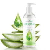 DERMAXGEN Gel Aloe Vera en bouteille pour hydratation visage et corps.