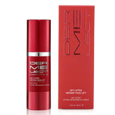 Dermelect Get Lifted sur visage et menton, effet tonifiant instantané.