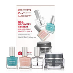 Dermelect Système Récupération – couche-base lissante préparant l’ongle.