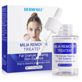 DERMFREE Milia Remover – bouteille 30 ml prête à l’emploi pour le soin quotidien