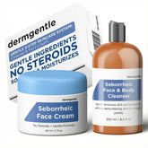 Dermgentle crème-visage absorption rapide pour peau sensible et douce