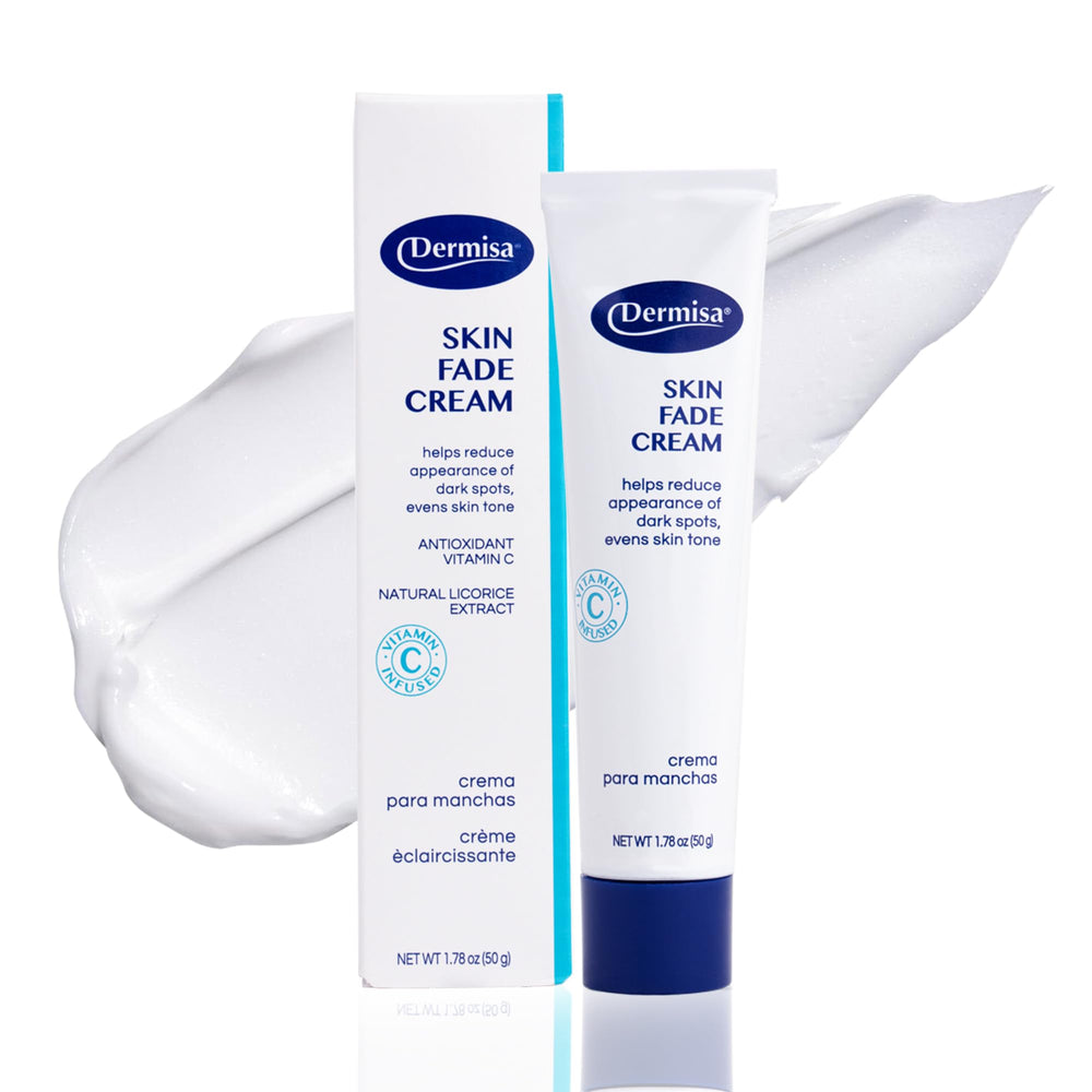 Dermisa Crème éclaircissante visage Vitamine C, teint plus uniforme.