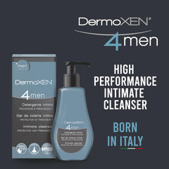 DERMOXEN 4Men – gel à texture douce, application facile et rapide.