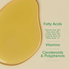Étiquette bio Dersie Batana indiquant l'origine naturelle et pure.
