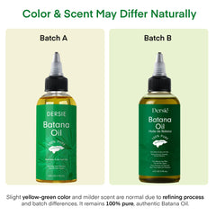 Dersie Batana Oil – goutte sur la paume pour une application facile