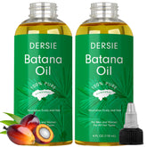 Pack Dersie Huile de Batana, deux bouteilles prêtes pour la routine capillaire.