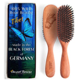 Desert Breeze Tibet : brosse poils sanglier pour cheveux fins et délicats, douceur naturelle.