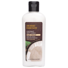 Desert Essence Coconut Soft Curls, texture onctueuse qui discipline les frisottis et hydrate.
