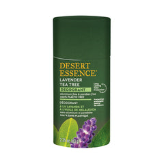 Application du déodorant Desert Essence lavande sur la peau