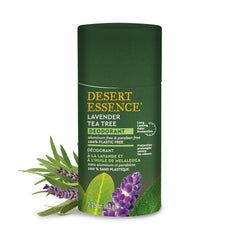 Déodorant Desert Essence lavande emballage écologique prêt pour la routine quotidienne