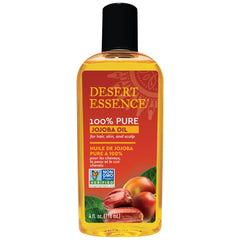 Desert Essence Huile de jojoba – bouteille pratique et pure, usage quotidien