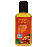Desert Essence Huile de Jojoba Pure, bouteille 2 onces, hydratation légère.