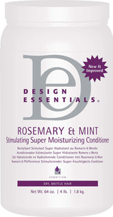 Design Essentials Rosemary et Menthe – bouteille, stimule le cuir chevelu et hydrate les cheveux.