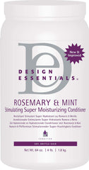 Design Essentials Rosemary et Menthe – bouteille, stimule le cuir chevelu et hydrate les cheveux.