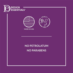 Design Essentials Rosemary et Menthe – étiquette et parfum menthe apaisant.