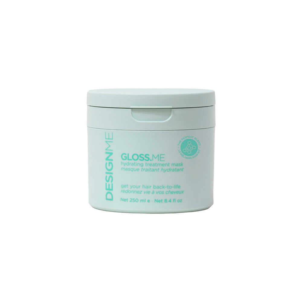 Design.Me Gloss.ME – bouteille hydratante, hydratation durable pour cheveux faciles à coiffer.