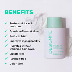 Design.Me GLOSS.ME Hydratant Conditionneur – texture crème facilitant le démêlage quotidien