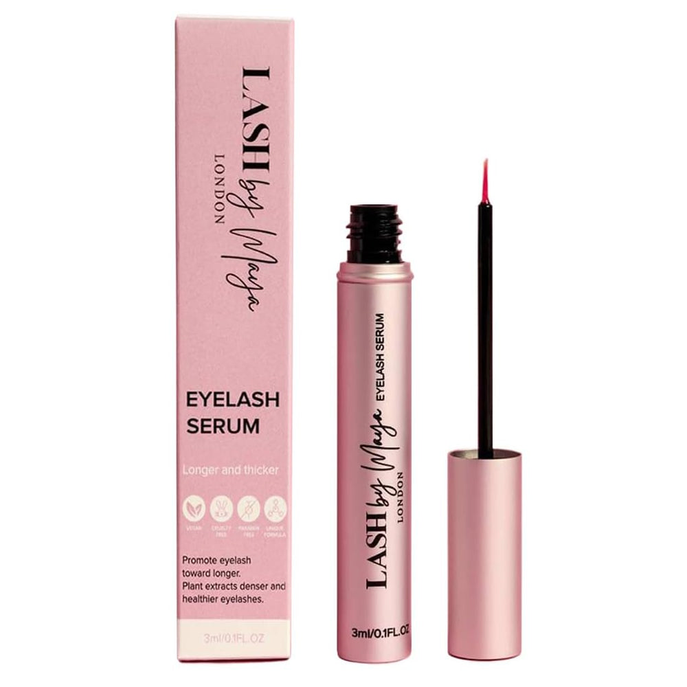 Detllou Lash by Maya – flacon 3ml; application précise pour des cils nourris.