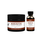 Detroit Grooming Co Beard Oil Midnight Bourbon, bouteille: hydratation durable et douceur.