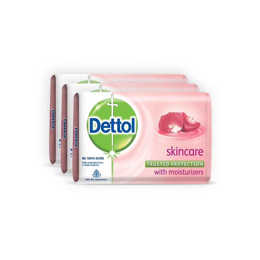 Dettol savon pack douceur 125g : nettoyage quotidien en douceur.