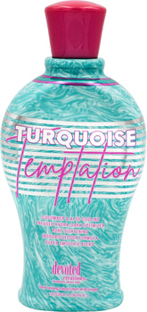 Devoted Creations Turquoise Temptation — bouteille prête pour bronzer intérieur et extérieur.