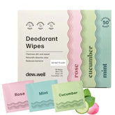 Lingette Dew Well à la menthe fraîche, parfaite pour la fraîcheur en déplacement