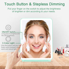 Miroir deweisn rechargeable par USB, pratique et autonome en voyage