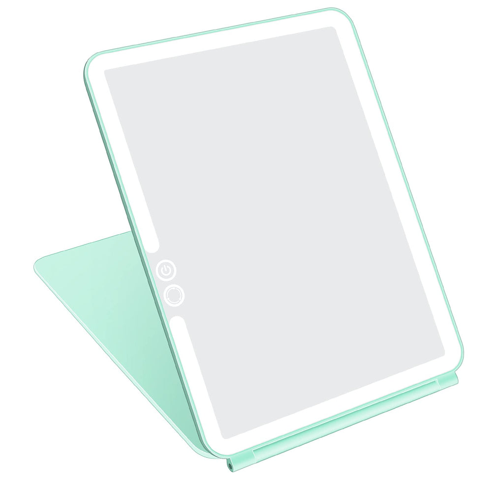 Miroir deweisn de voyage avec 72 LEDs pour un maquillage clair en déplacement