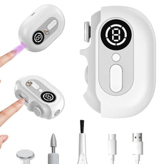 DEYOT pince à ongles électrique 4-en-1 – design élégant et sûr pour tous les âges