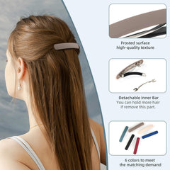 Pinces grandes pour cheveux épais, DF DUALFERV, pratique au quotidien.