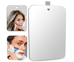 Le miroir DFLLLO anti-buée grand offre un reflet net.