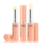 DHC Crème Lèvres affichant le pack triple et hydratation durable
