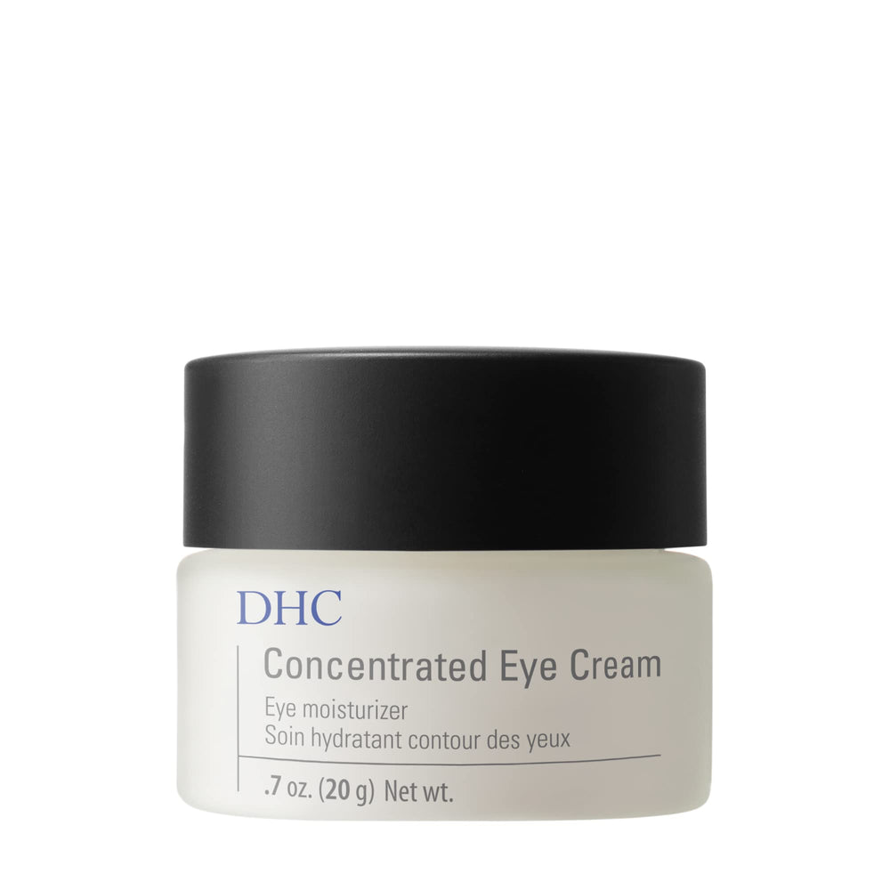 DHC Crème Yeux Concentrée – Bouteille visible, hydratation ciblée pour le contour des yeux