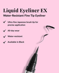 DHC Liquid Eyeliner EX pointe ultra fine pour un tracé précis au ras des cils