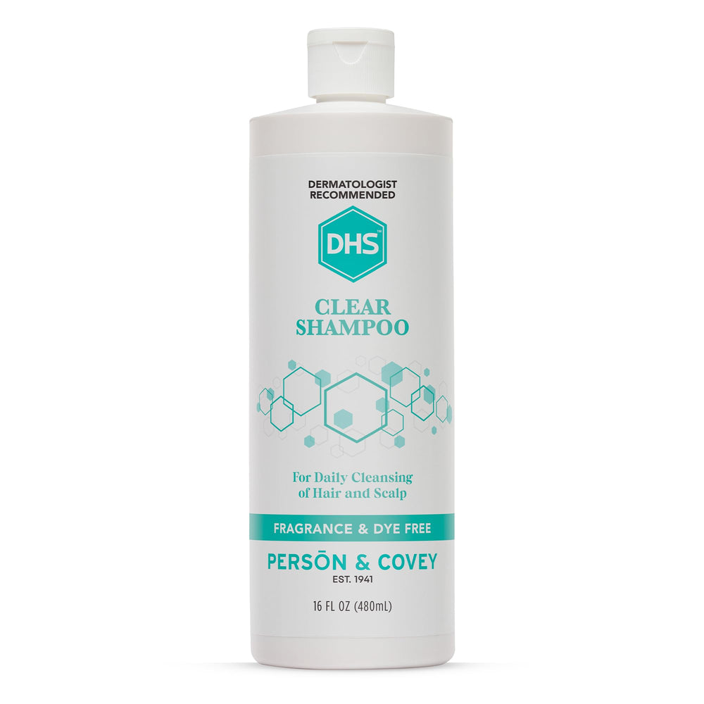Shampoing DHS Clear, bouteille de 16 oz pour un soin capillaire doux
