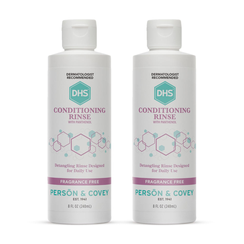 DHS Conditionneur Rinçage – bouteille vue avant, hydratation douce des cheveux.
